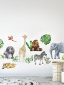 Adesivo de parede safári
