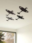 Adesivo de parede avião britânico