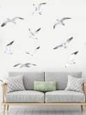 Adesivo de parede passarinhos
