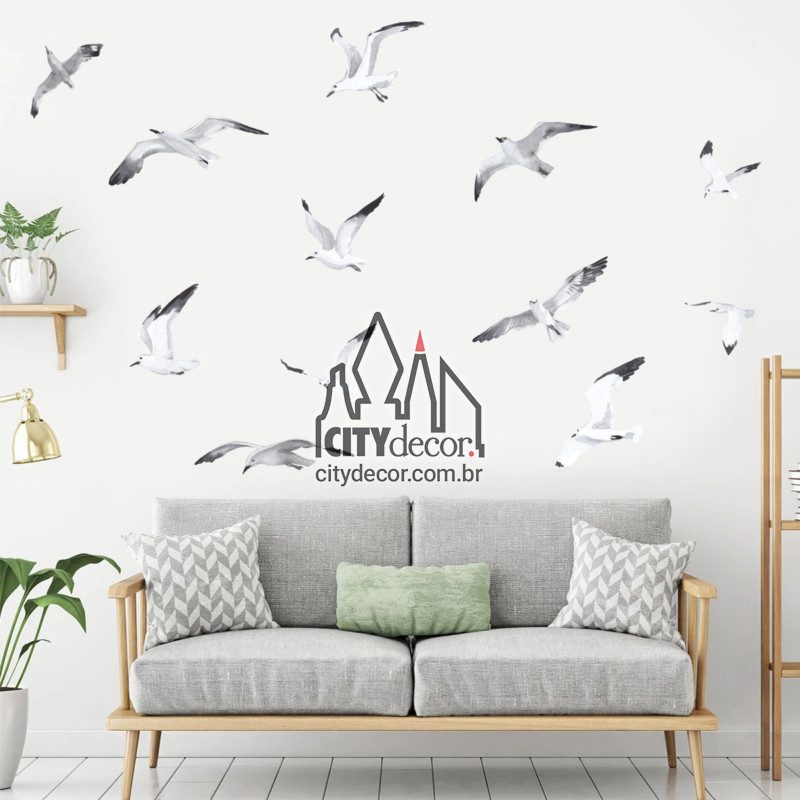 Adesivo de parede passarinhos Adesivo de parede passarinhos