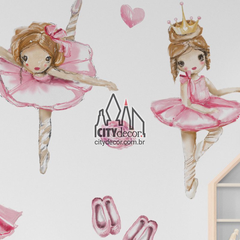 Adesivo de bailarinas Adesivo de bailarinas