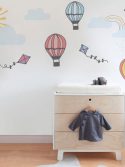 Adesivo de parede infantil pipas e balões