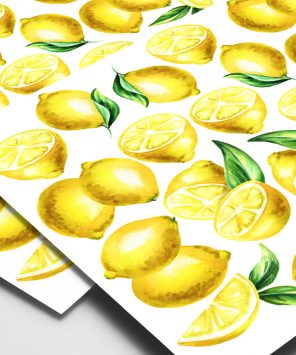 adesivo de parede limão siciliano