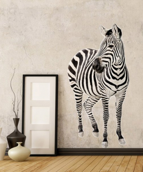 Adesivo de parede Zebra
