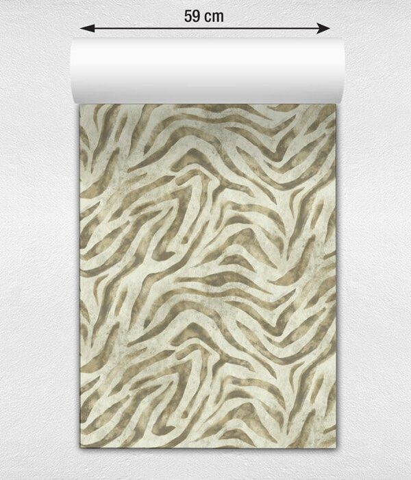 Adesivo papel de parede animal print tigre