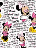 papel de parede Minnie rosa
