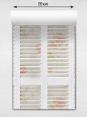 Papel de parede veneziana branca florida