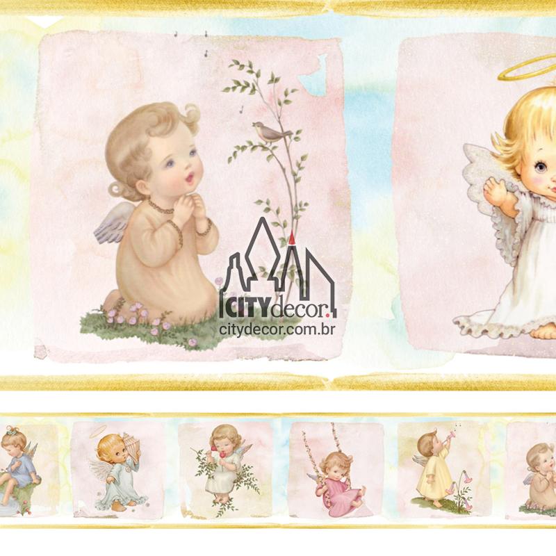 Faixa adesiva anjinhos Faixa adesiva anjinhos
