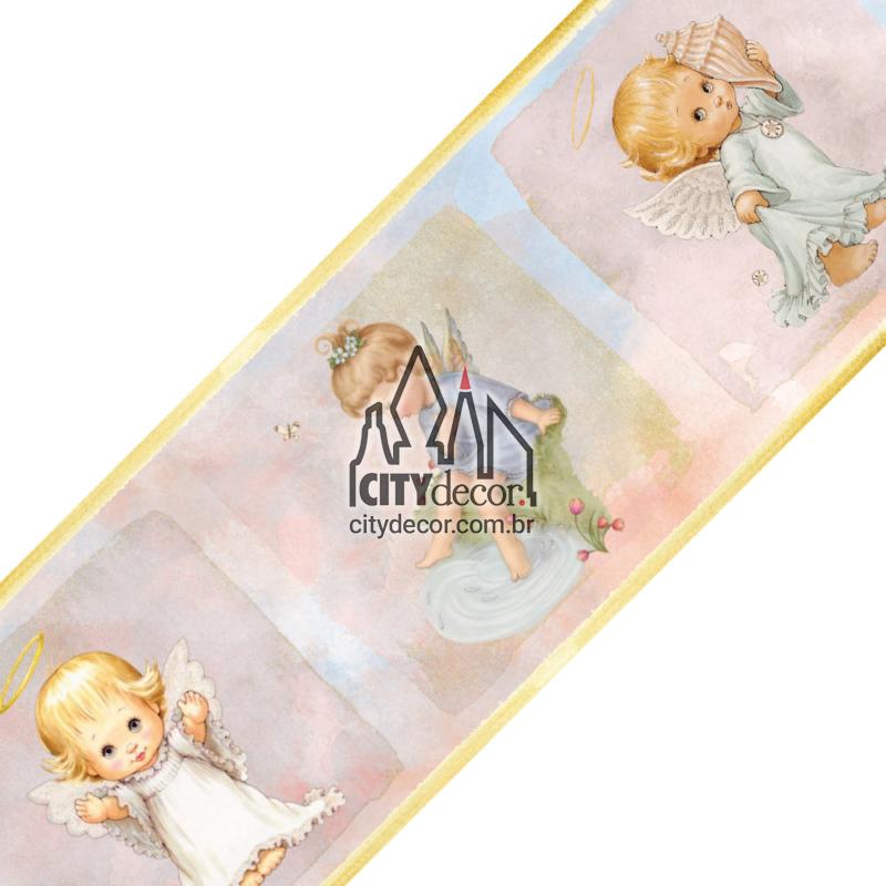 Faixa de parede anjos Faixa de parede anjos