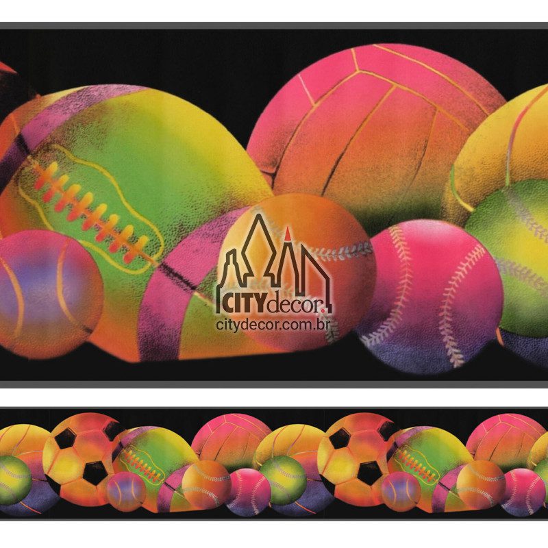 Faixa de parede bolas Faixa de parede bolas