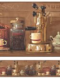 Faixa de parede cozinha café
