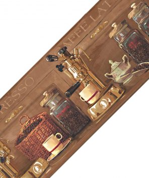 Faixa de parede café artesanal