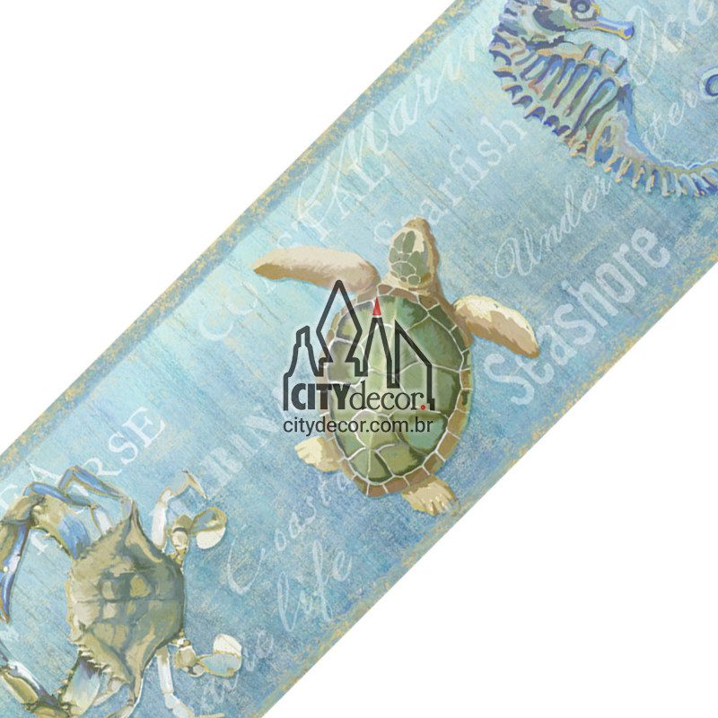 Faixa para blindex fundo do mar Faixa para blindex fundo do mar