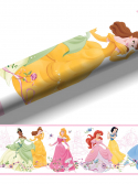 Faixa de parede festa das princesas Disney