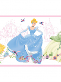 Faixa de parede princesas Disney