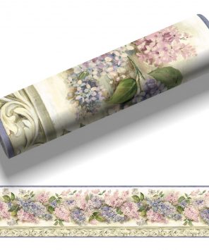 faixa adesiva floral hortênsia