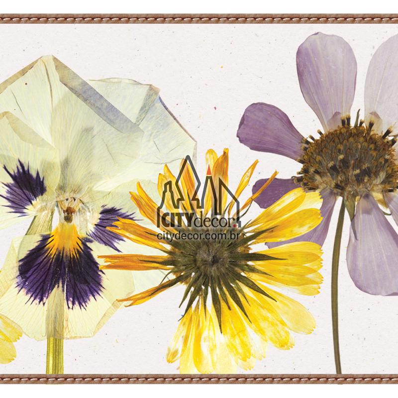 Faixa adesiva flores de verdade Faixa adesiva flores de verdade