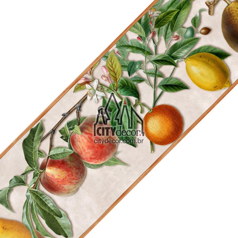 Faixa de parede frutas Faixa de parede frutas
