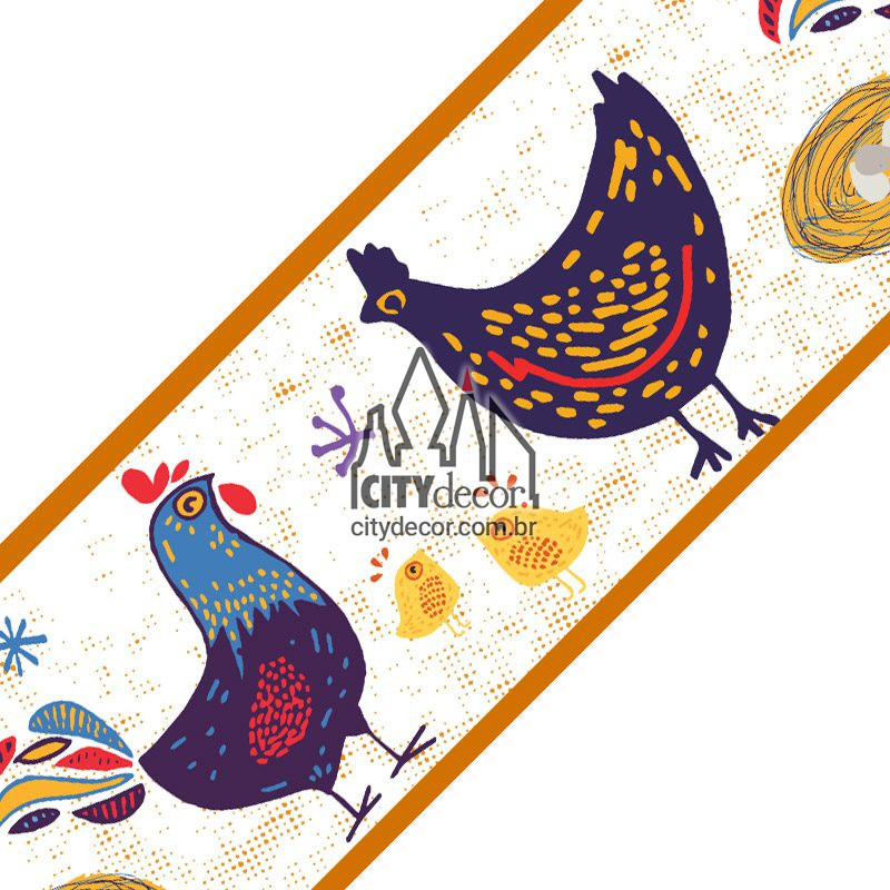 Faixa de parede para cozinha galinha Faixa de parede para cozinha galinha