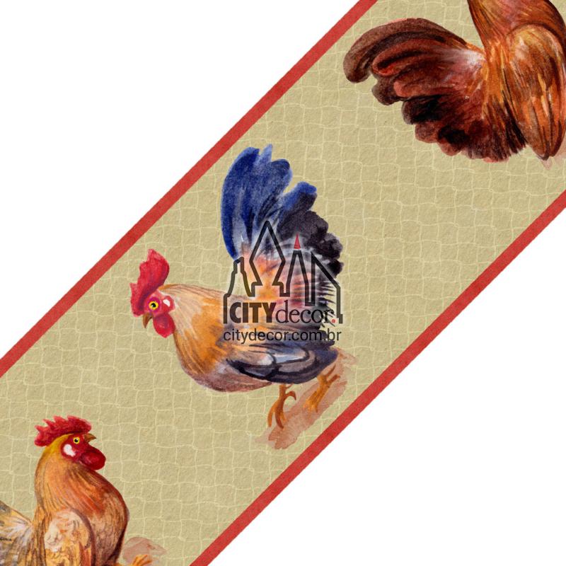 Faixa de parede galos Faixa de parede galos