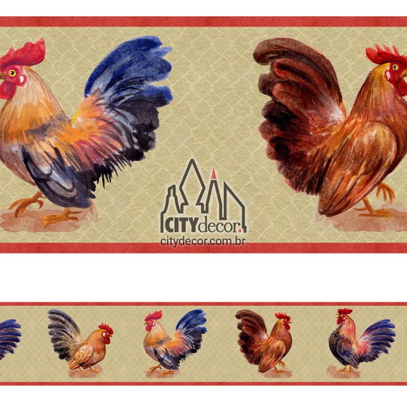 Faixa adesiva galos Faixa adesiva galos