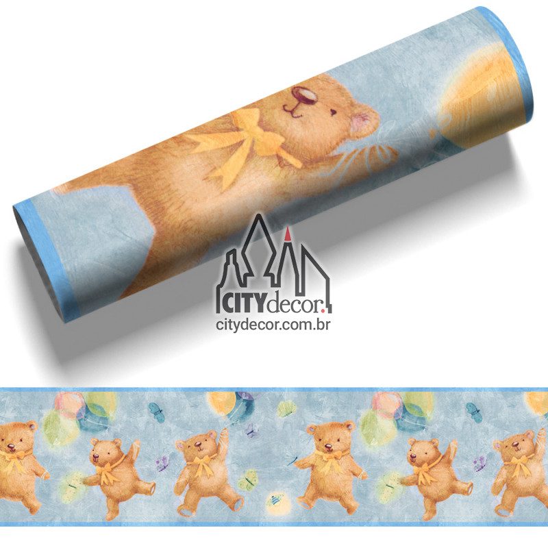 Faixa de parede ursinhos Faixa de parede ursinhos