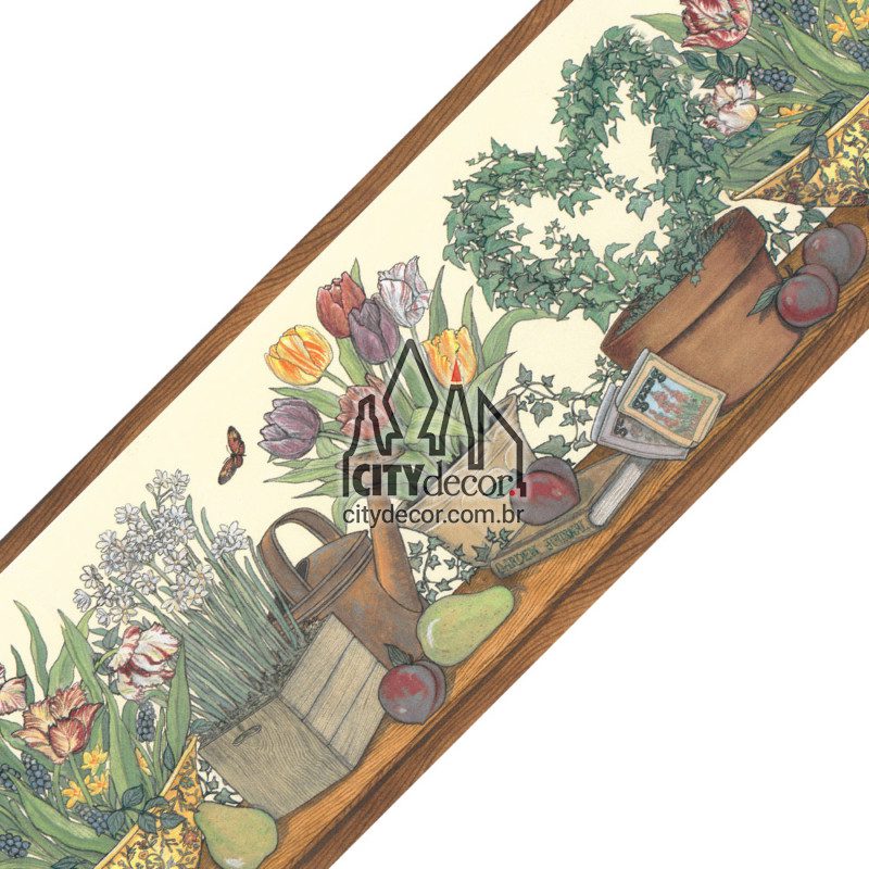 Faixa de parede jardinagem da fazenda Faixa de parede jardinagem da fazenda