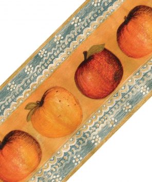 Faixa de parede maçãs