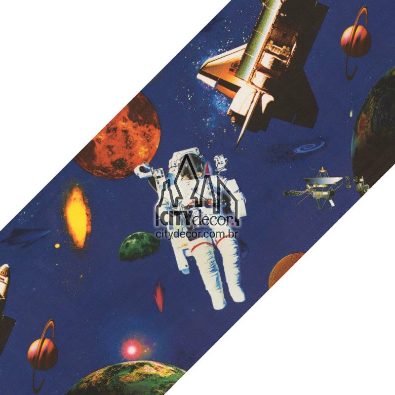 Faixa de parede astronauta Faixa de parede astronauta