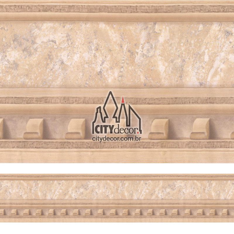 Faixa de parede moldura bege Faixa de parede moldura bege