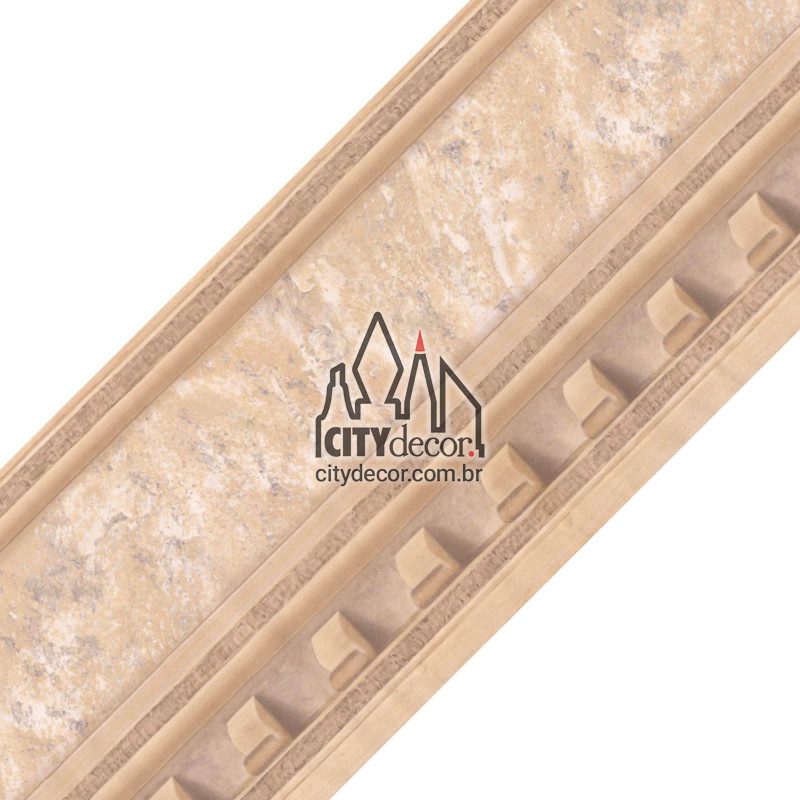 Faixa de parede imitando moldura Faixa de parede imitando moldura