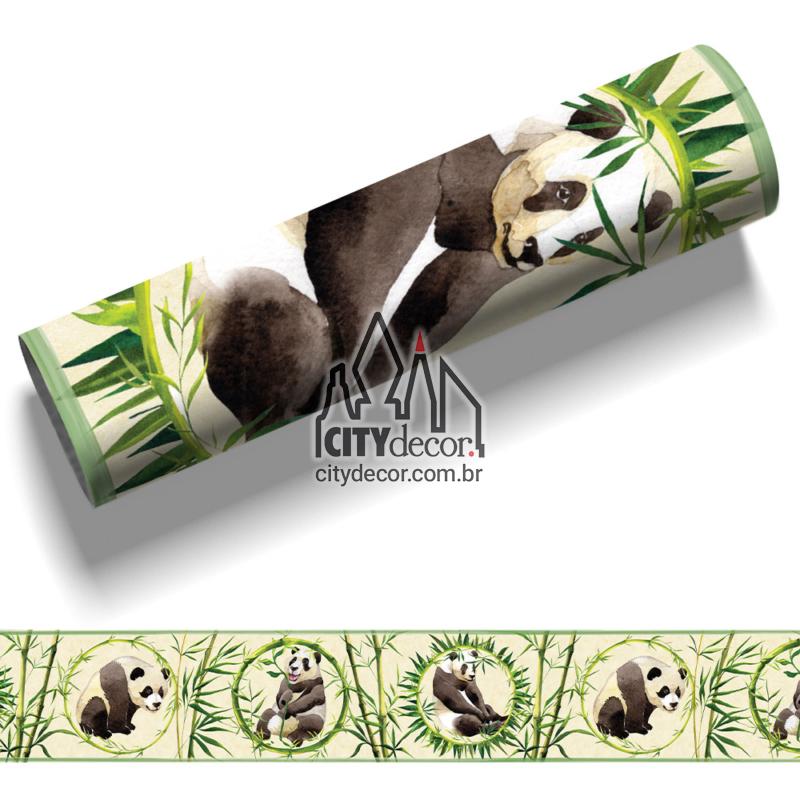 Faixa decorativa ursinho panda Faixa decorativa ursinho panda