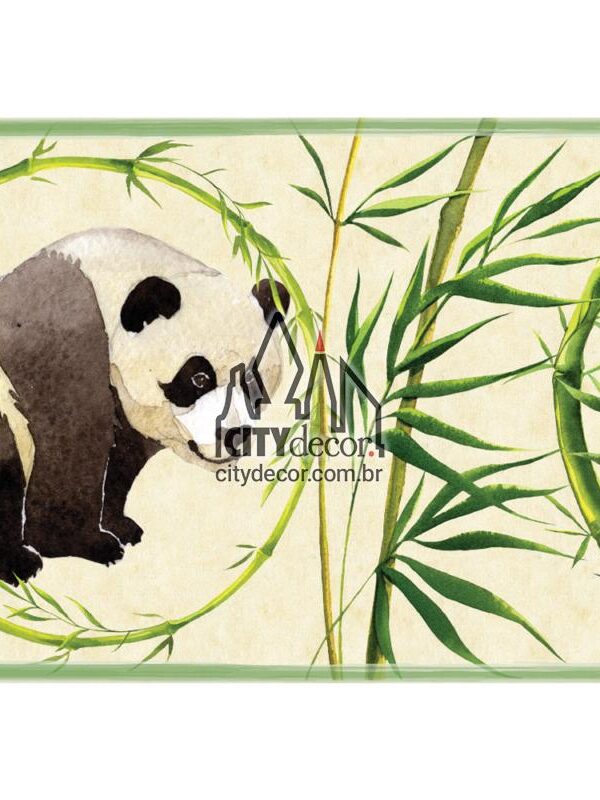 Faixa adesiva ursinho panda
