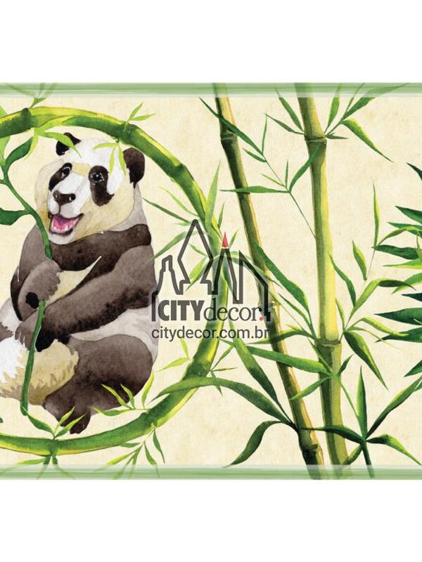 Faixa de parede urso panda