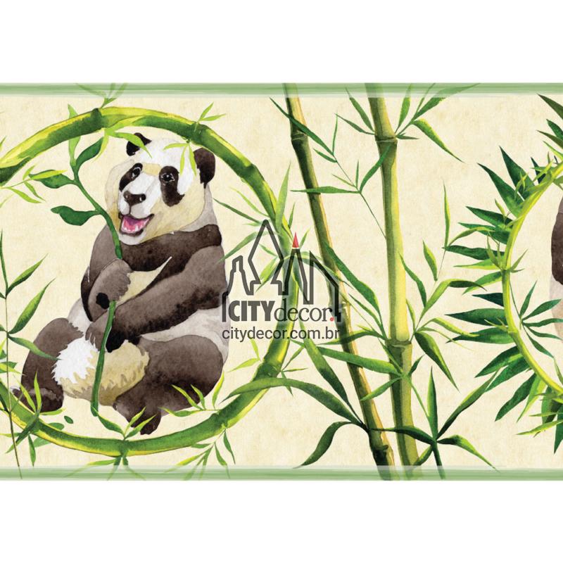 Faixa de parede urso panda Faixa de parede urso panda