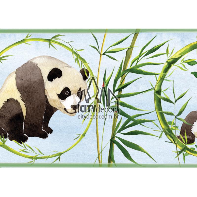 Faixa de parede urso panda Faixa de parede urso panda