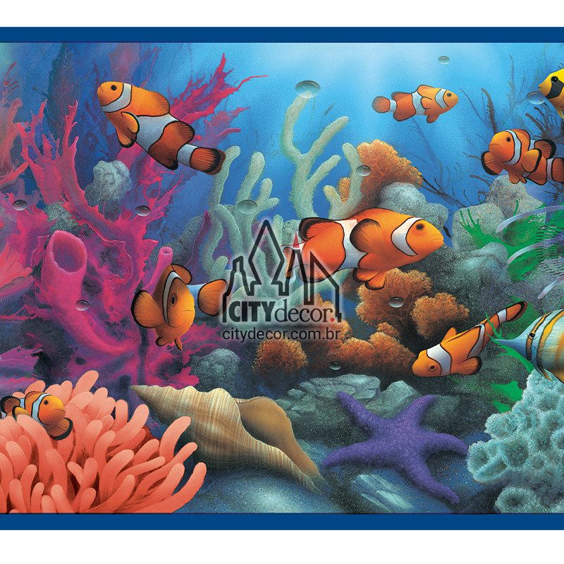 faixa decorativa fundo do mar faixa decorativa fundo do mar