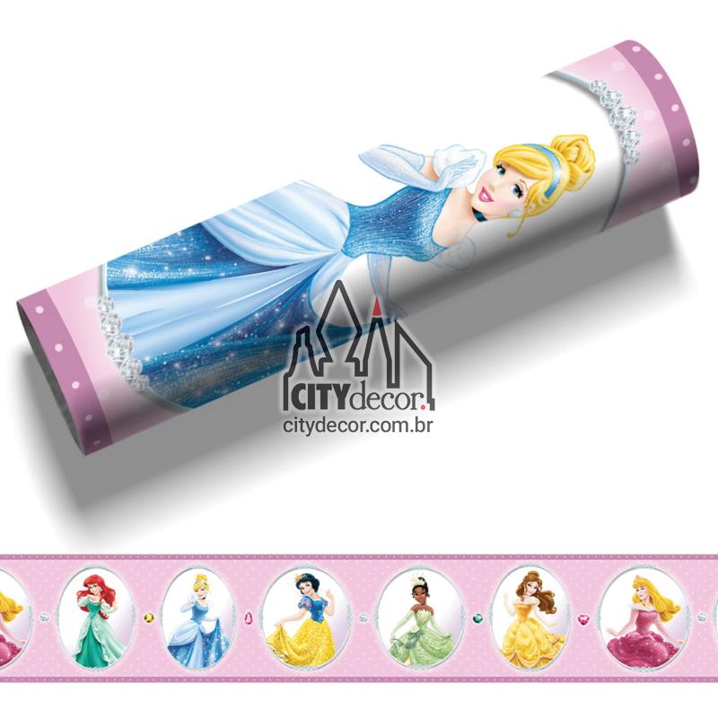 Faixa decorativa princesas disney com pedras preciosas Faixa decorativa princesas disney com pedras preciosas