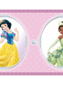 Faixa de parede princesas disney lilás