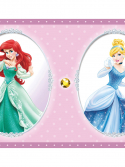 Faixa adesiva princesas disney com pedras preciosas