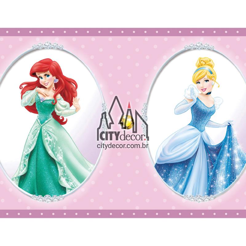 Faixa adesiva princesas disney com pedras preciosas Faixa adesiva princesas disney com pedras preciosas