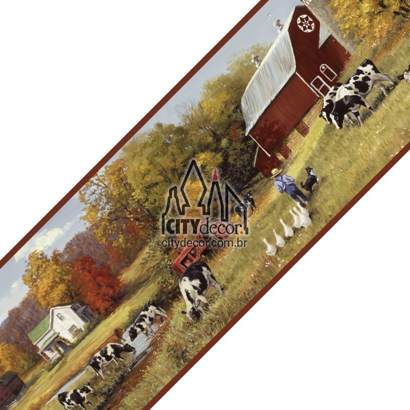 Faixa de parede vida rural na fazenda Faixa de parede vida rural na fazenda