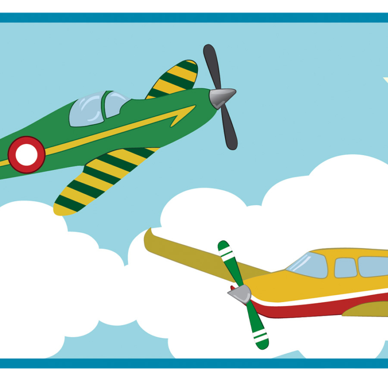 Faixa adesiva aviões Faixa adesiva aviões