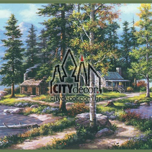 Faixa de parede casa do lago Faixa de parede casa do lago