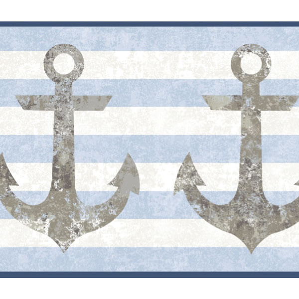 Faixa decorativa Âncoras Faixa decorativa Âncoras