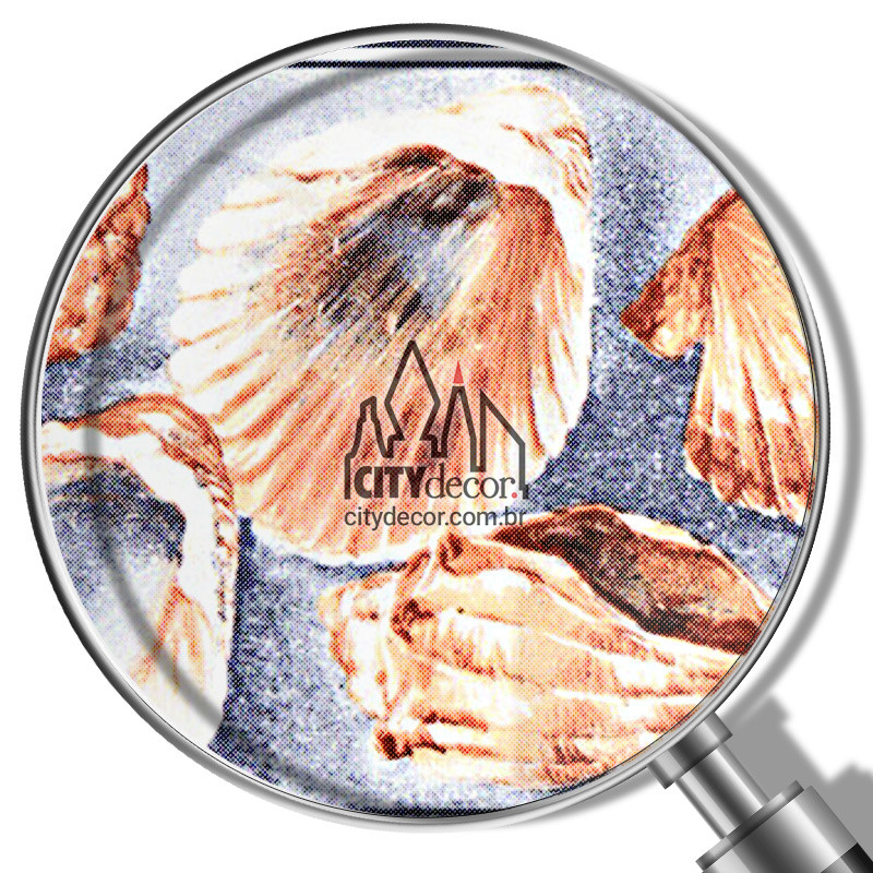 Faixa decorativa conchas marinhas Faixa decorativa conchas marinhas