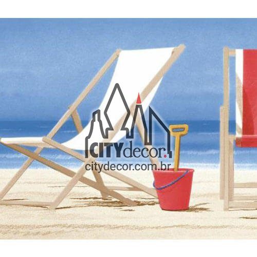 Faixa de parede border praia Faixa de parede border praia