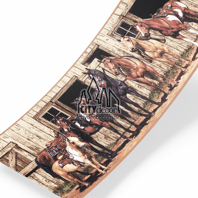 faixa decorativa cavalos com cela faixa decorativa cavalos com cela