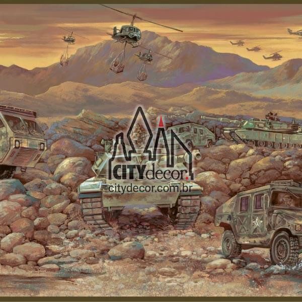 Faixa de parede militar Faixa de parede militar