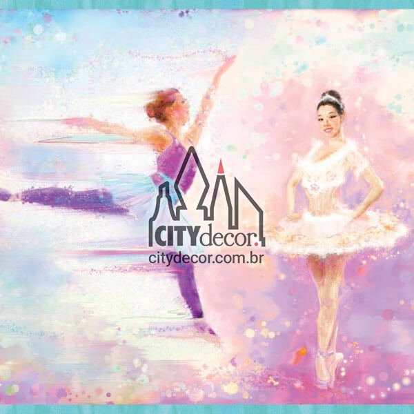 Faixa de parede bailarina Faixa de parede bailarina